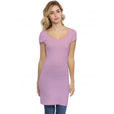Tunique col danseuse manches courtes capes en modal ROXANE12