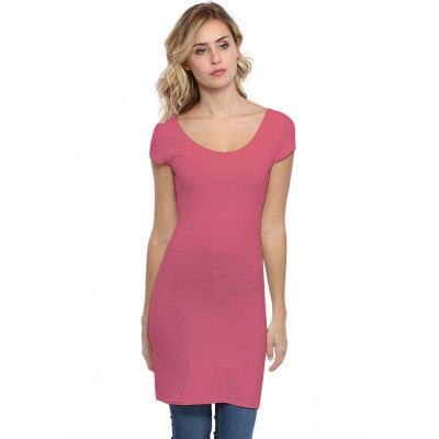Tunique col danseuse manches courtes capes en modal ROXANE12