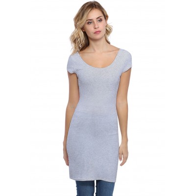 Tunique col danseuse manches courtes capes en modal ROXANE12