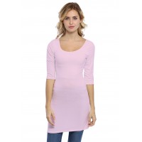 Tunique col danseuse manches 3-4 en modal ROXANE14
