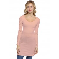 Tunique col danseuse manches longues en modal ROXANE15