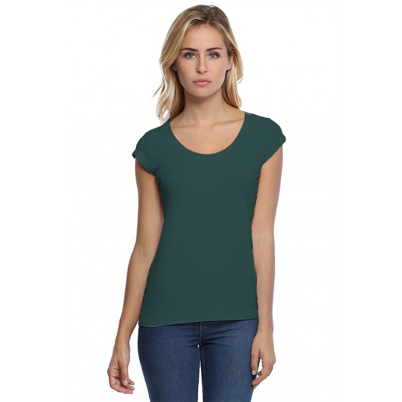 T-shirt col rond manches courtes en modal JOE02 T-shirt col rond manches courtes en modal JOE02