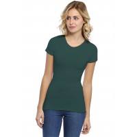 T-shirt ras du cou manches courtes en modal KATY02