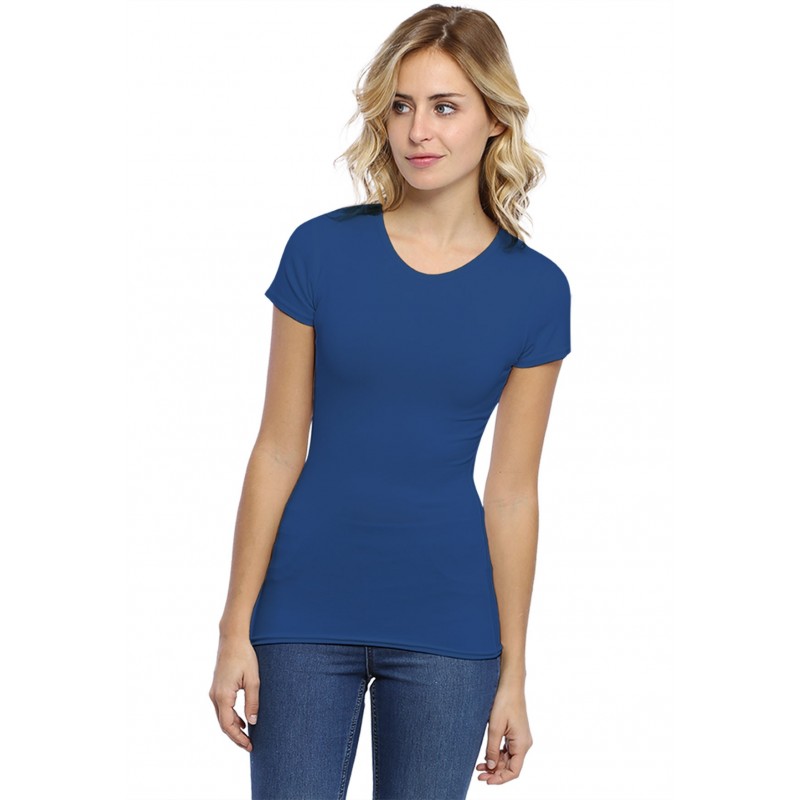 T-shirt ras du cou manches courtes en modal KATY02 T-shirt ras du cou manches courtes en modal KATY02