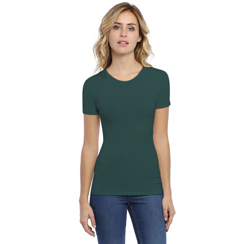 T-shirt ras du cou manches courtes en modal KATY03 T-shirt ras du cou manches courtes en modal KATY03