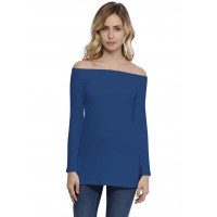 T-shirt long épaules nues en modal LANA