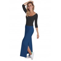 Jupe longue en modal AELIS03