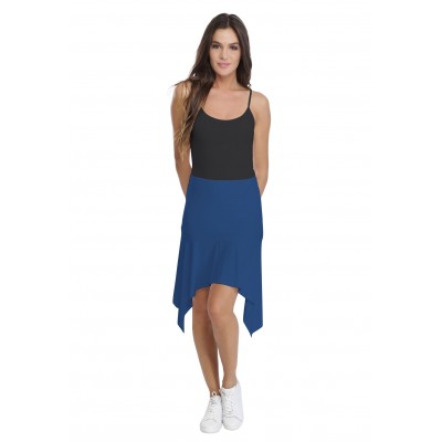 Jupe asymétrique en modal HOLLY