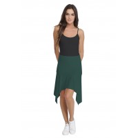 Jupe asymétrique en modal HOLLY