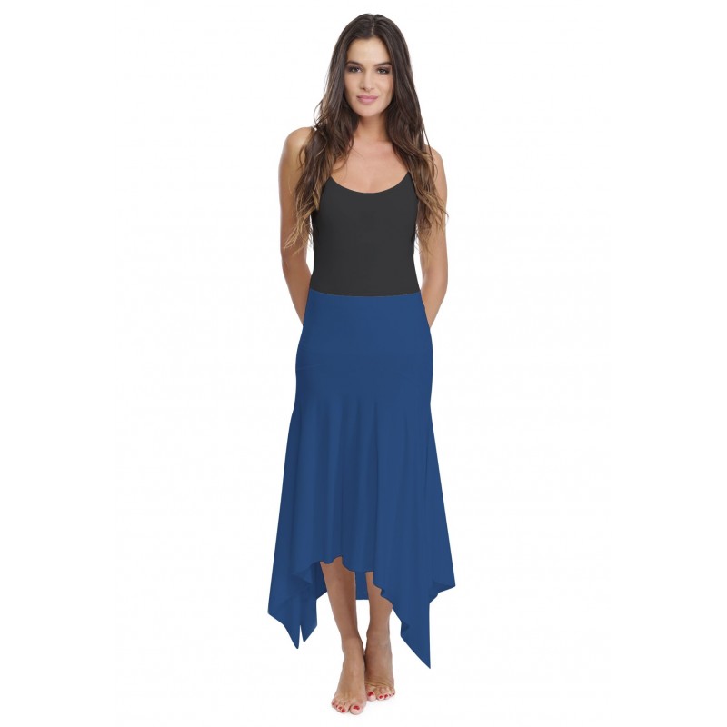 Jupe longue asymétrique en modal KYM Jupe longue asymétrique en modal KYM