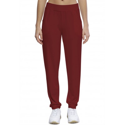 Pantalon coupe fluide taille élastique avec poches en maille modal JOELLE