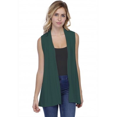 Gilet long sans manches en modal DEBO01