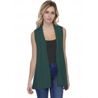 Gilet long sans manches en modal DEBO01