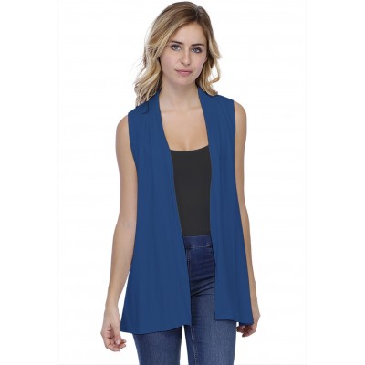 Gilet long sans manches en modal DEBO01