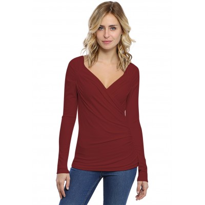 T-shirt cache coeur manches longues en modal GERRY03