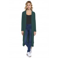 Gilet long à manches longues en modal YOLA