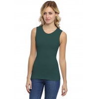 Débardeur col colletage ras du cou en modal KATY01