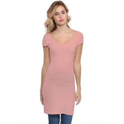 Tunique col danseuse manches courtes capes en modal ROXANE12
