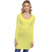 Tunique col danseuse manches longues en modal ROXANE15