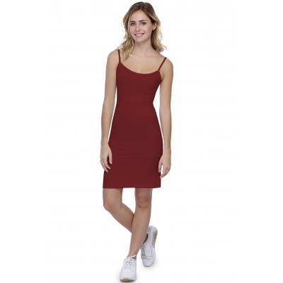 Robe fines bretelles en modal ALISON03