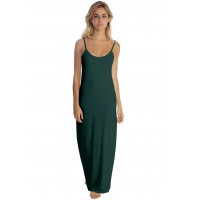 Robe longue fines bretelles en modal GIGI