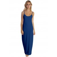 Robe longue fines bretelles en modal GIGI