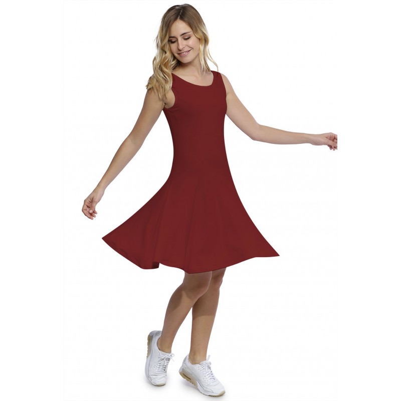 Robe patineuse débardeur en modal ASTER Robe patineuse débardeur en modal ASTER