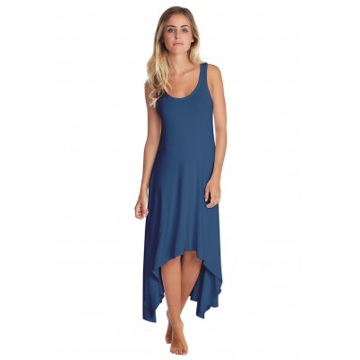 Robe déstructurée sans manches en modal ANEMONE
