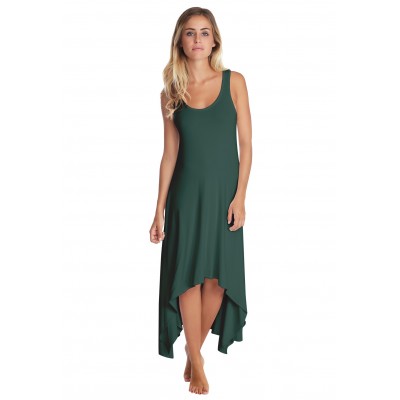 Robe déstructurée sans manches en modal ANEMONE