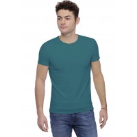 T-shirt col rond finition colletage manches courtes en modal THOMAS