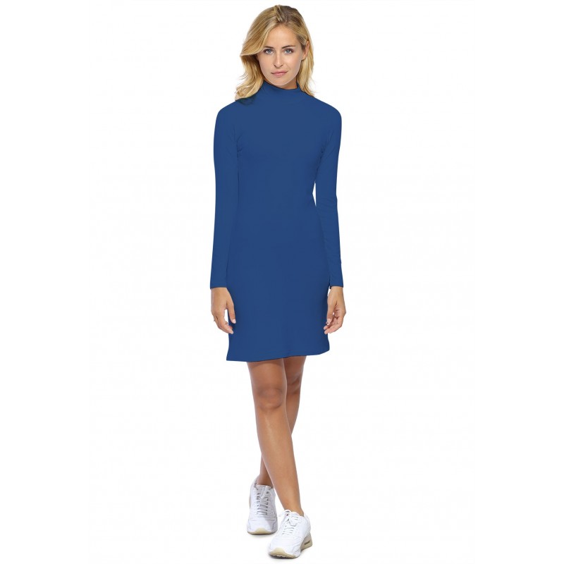 Robe col montant manches longues en maille modal PENNY20 Robe col montant manches longues en maille modal PENNY20