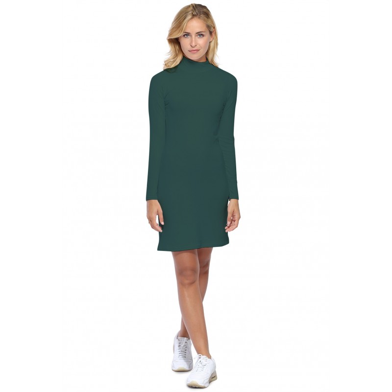 Robe col montant manches longues en maille modal PENNY20 Robe col montant manches longues en maille modal PENNY20