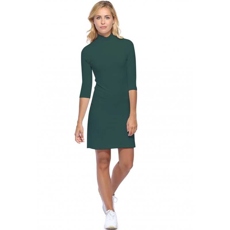 Robe col montant manches 3-4 en modal PENNY19 Robe col montant manches 3-4 en modal PENNY19