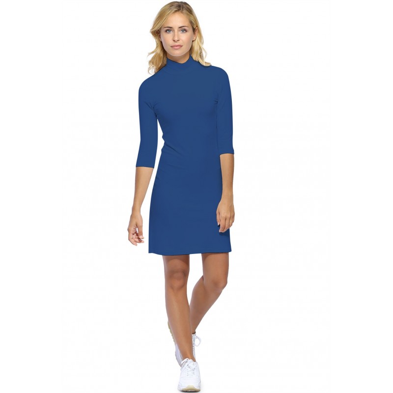 Robe col montant manches 3-4 en modal PENNY19 Robe col montant manches 3-4 en modal PENNY19