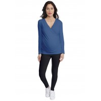 T-shirt cache-coeur de grossesse en modal IRIS