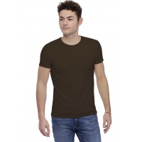 T-shirt col rond finition colletage manches courtes en modal THOMAS