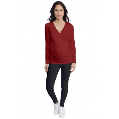 T-shirt cache-coeur de grossesse en modal IRIS