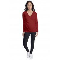 T-shirt cache-coeur de grossesse en modal IRIS