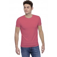 T-shirt col rond finition colletage manches courtes en modal THOMAS