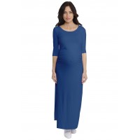 Robe longue de grossesse en modal JACINTHE