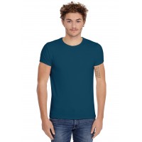 T-shirt col rond finition colletage manches courtes en modal THOMAS