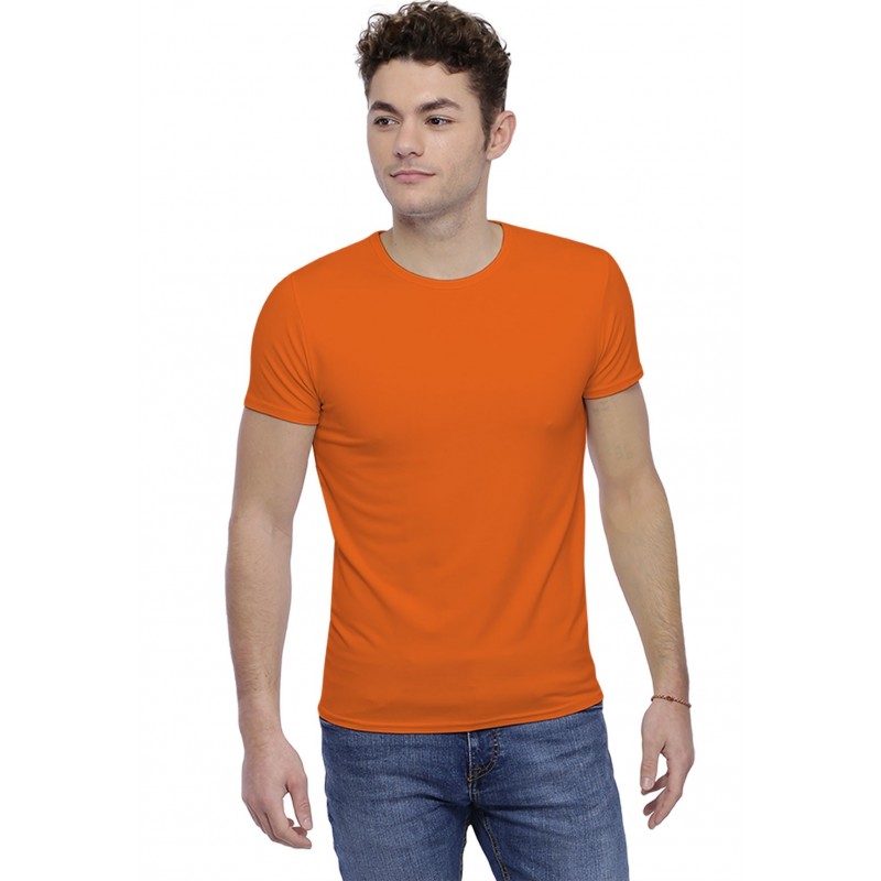 T-shirt col rond finition colletage manches courtes en modal THOMAS T-shirt col rond finition colletage manches courtes en modal THOMAS