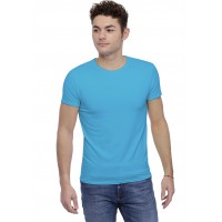 T-shirt col rond finition colletage manches courtes en modal THOMAS