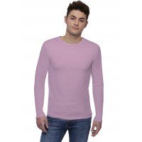 Tee-shirt col rond finition colletage manches longues en modal THOMAS