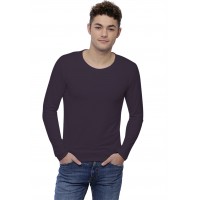 T-shirt col rond dégagé manches longues en modal THIERRY