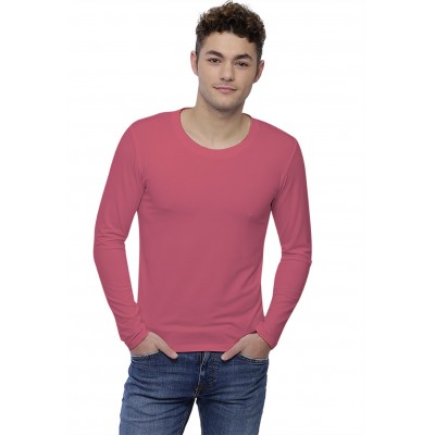 T-shirt col rond dégagé manches longues en modal THIERRY