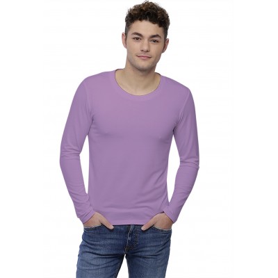 T-shirt col rond dégagé manches longues en modal THIERRY