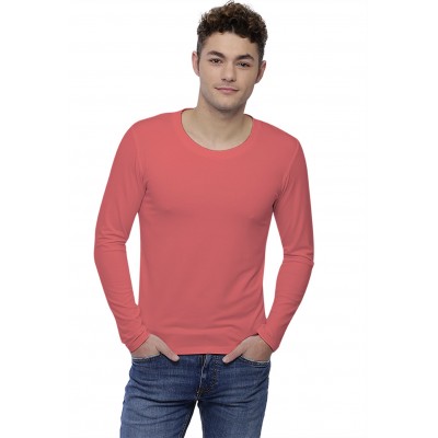 T-shirt col rond dégagé manches longues en modal THIERRY