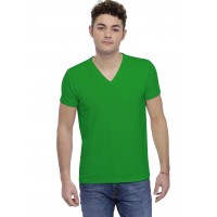 T-shirt col V couture dos apparente manches courtes en modal BEN