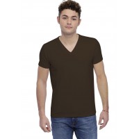 T-shirt col V couture dos apparente manches courtes en modal BEN
